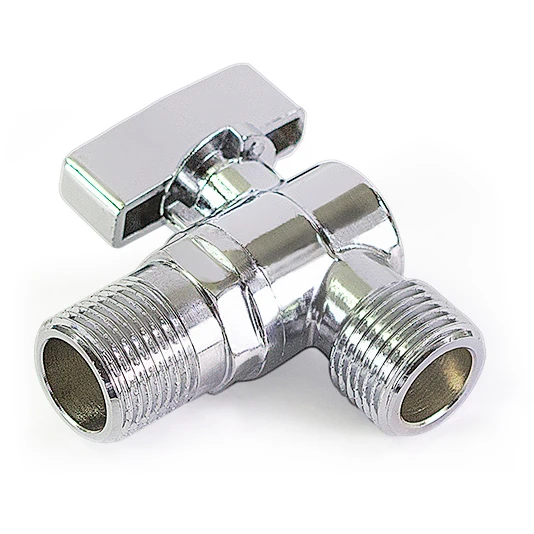 Кран шаровой угловой TIM BL5809 для бытовой техники 1/2x3/4 BL5809