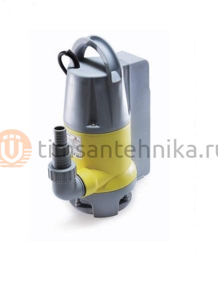 Фекальный насос Tim 550 Вт, Напор 7м, встроенный поплавок AM-WPD550-04A