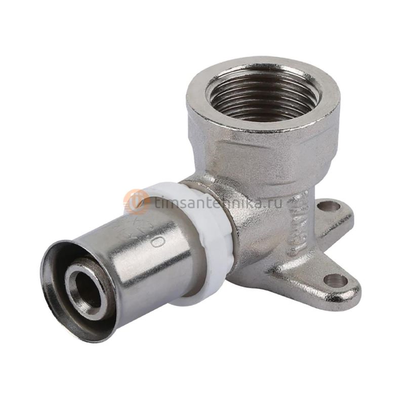 Пресс угольник с настенным креплением TIM ВР 16x1/2 F-ZL1602FN