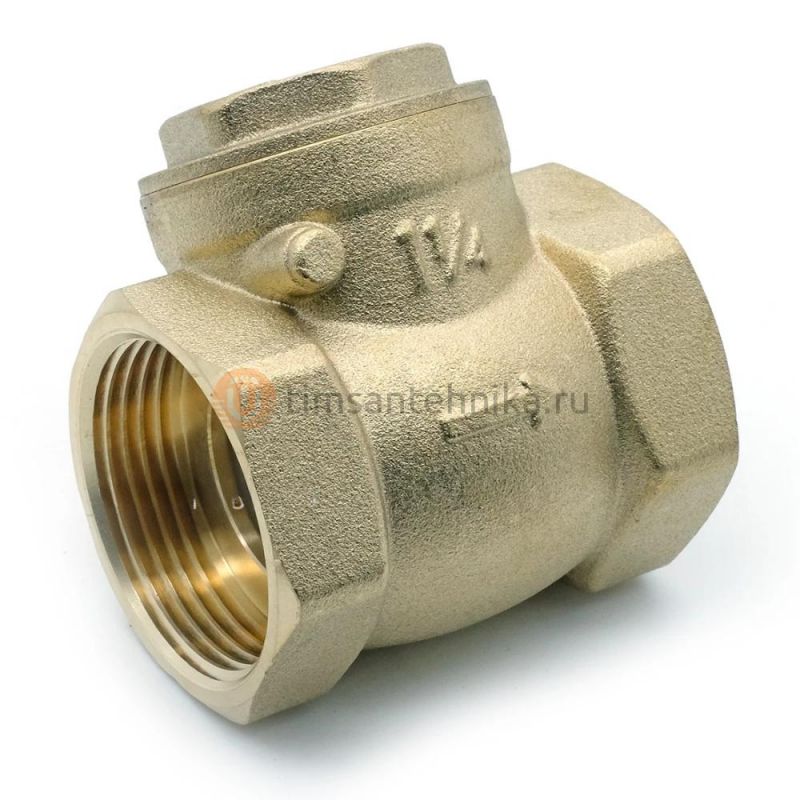 Обратный клапан горизонтальный лепестковый TIM 1 1/4 JH-1013C
