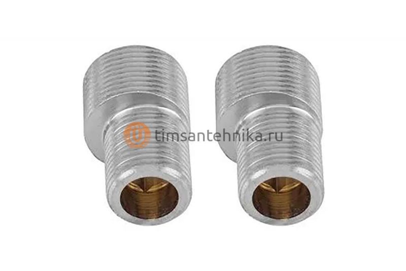 Эксцентрик для смесителя Хромированный TIM 3/4-1/2" - 30мм штуцер/штуцер XLM023N