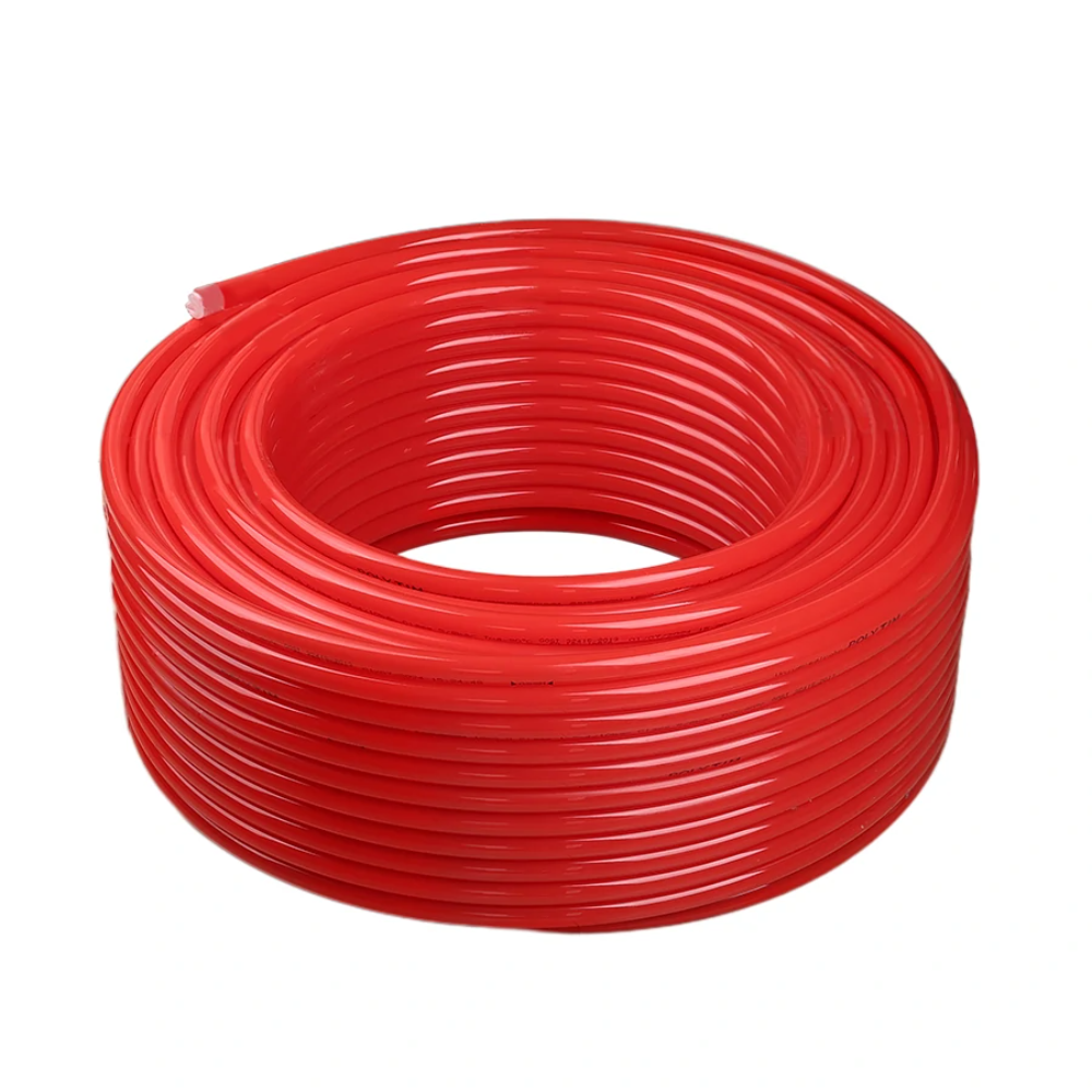 Труба из сшитого полиэтилена TIM Ф16х2.0 100м бухта красная TPER 1620-100 Red