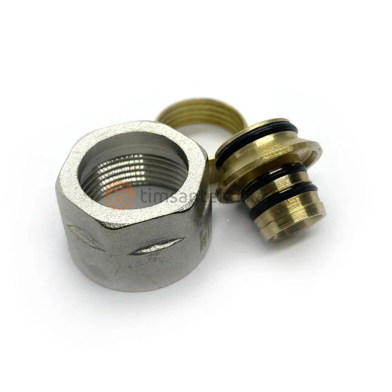 Фитинг компрессионный TIM 20x2,8x3/4 для труб из сшитого полиэтилена MFPN-E20(2.8)