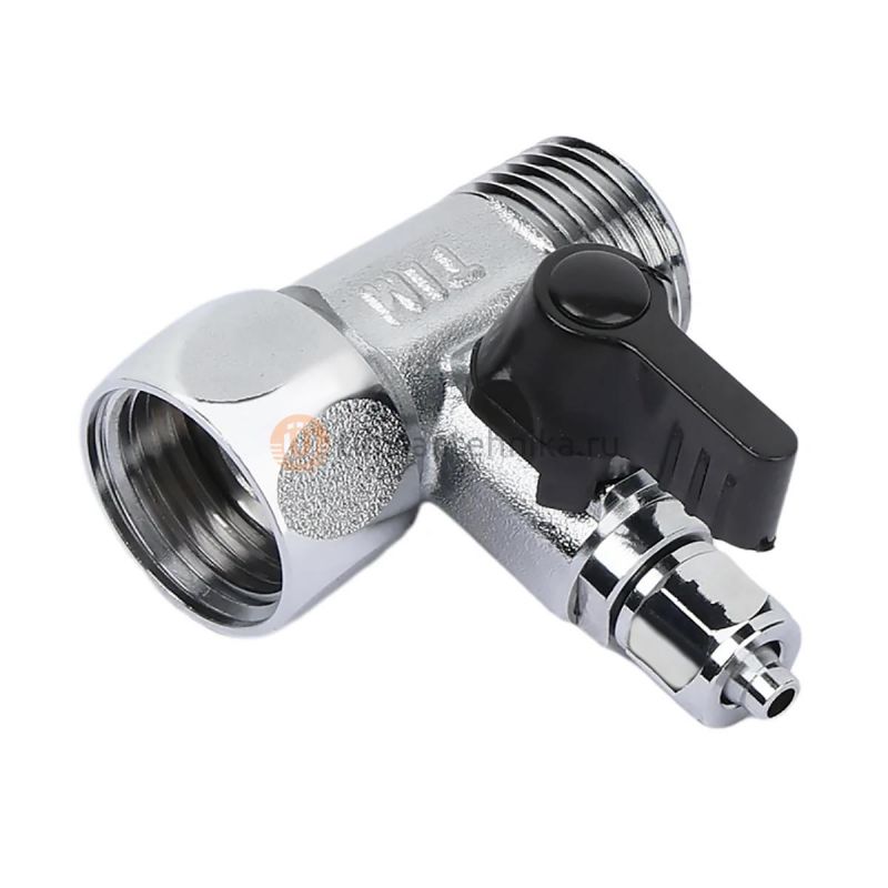 Кран тройник для подключения фильтра 1/2"-14 BL5827