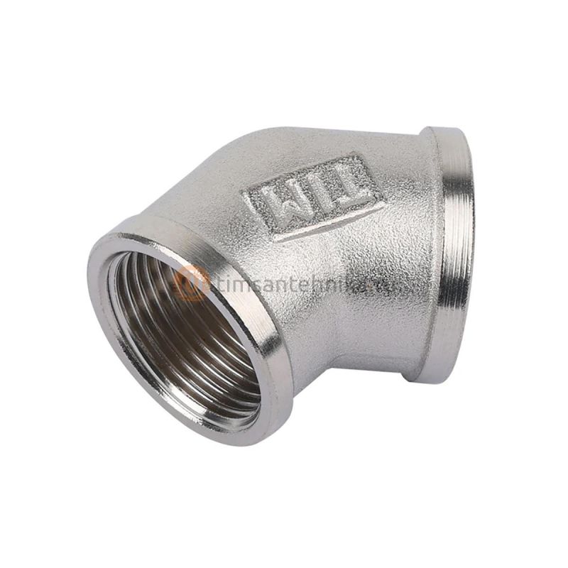 Угольник 45° Никелированный  LF3345N