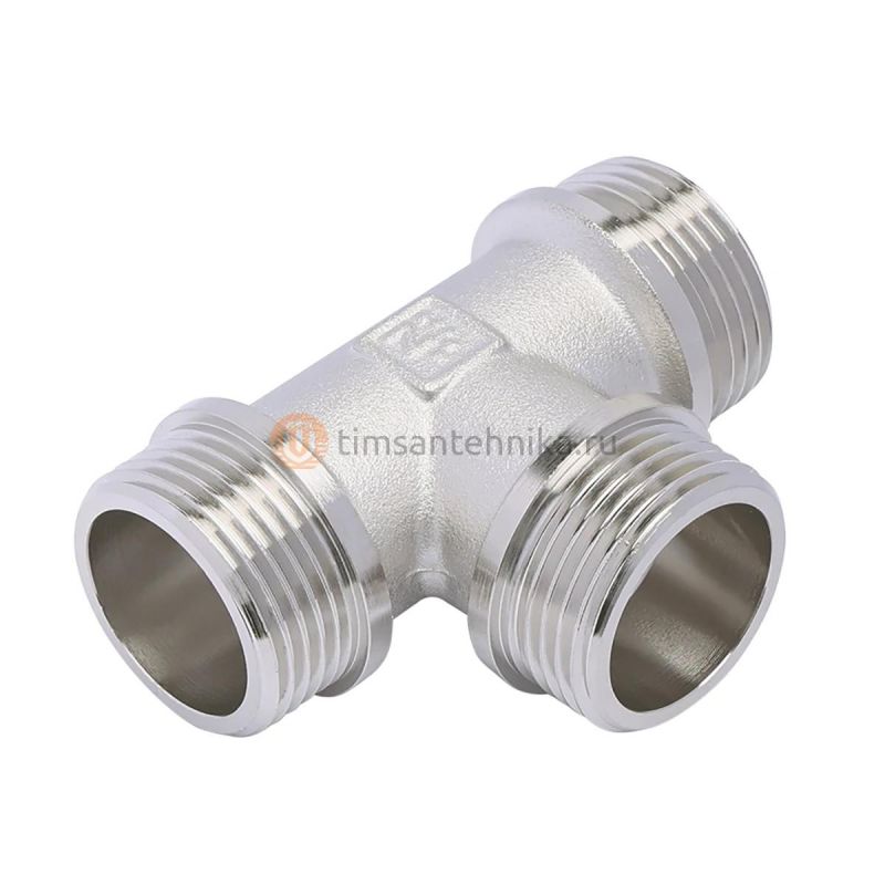 Тройник Никелированный ш/ш/ш (ZEISSLER) ZSr.163.0107