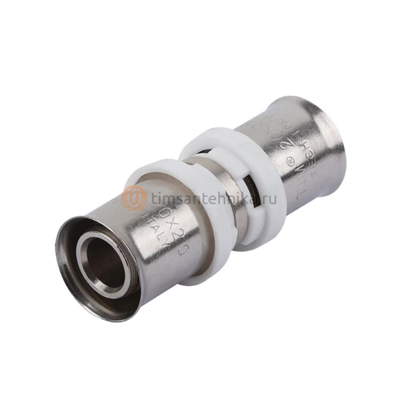 Пресс-фитинг Муфта никелированная 26*26 F-S2626N