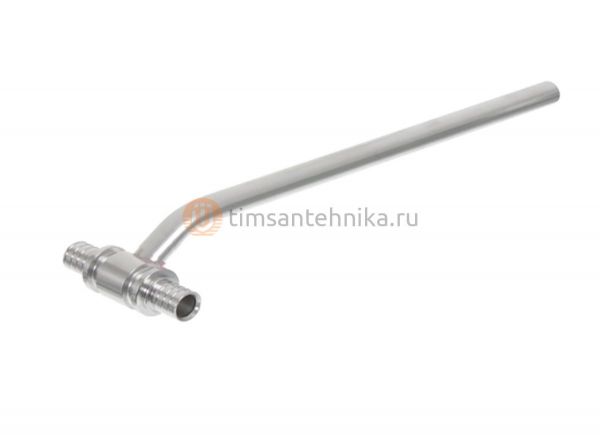 Трубка Т-образная Tim для подключения радиатора 16х15х20 мм длина 250мм H-T1620-25