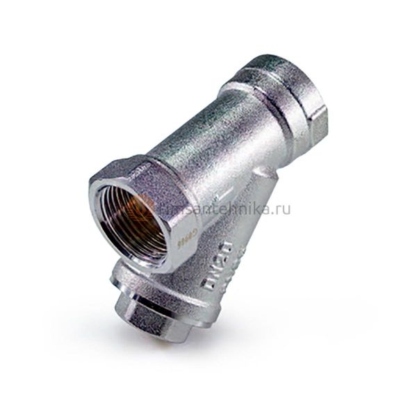 Фильтр косой Zeissler 3/4 300 мкм Никелированный ZSf.304.0105N