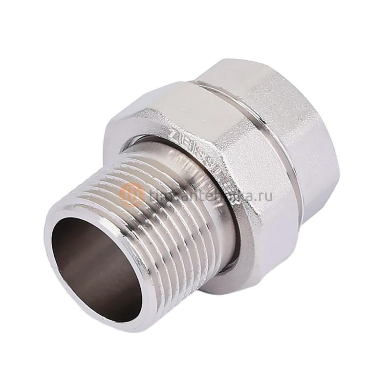 Муфта американка для прямого соединения никелированная г/ш (ZEISSLER ZSr.165.0109