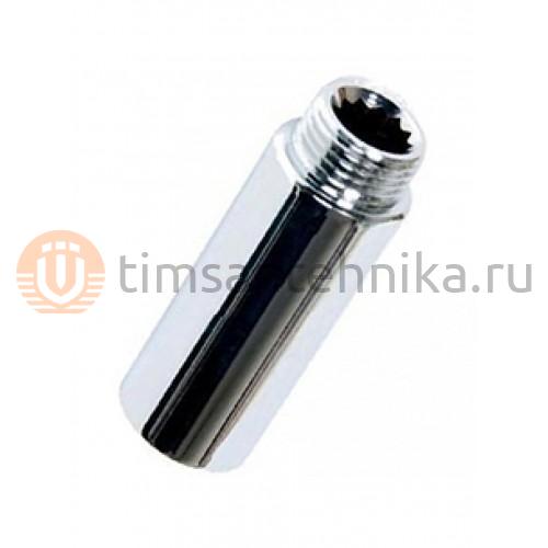 Удлинительная гайка хромированная TIM 1/2 - 15мм гайка/штуцер SFM022-15